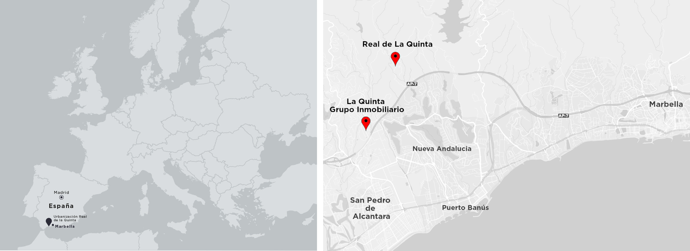 Map: La Quinta - Real de La Quinta