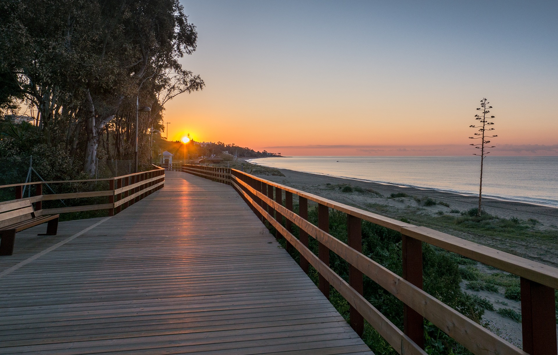 amanecer en marbella