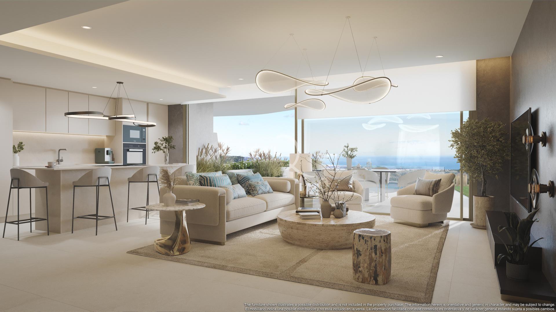 Living Room + Kitchen Romero Living Room + Kitchen