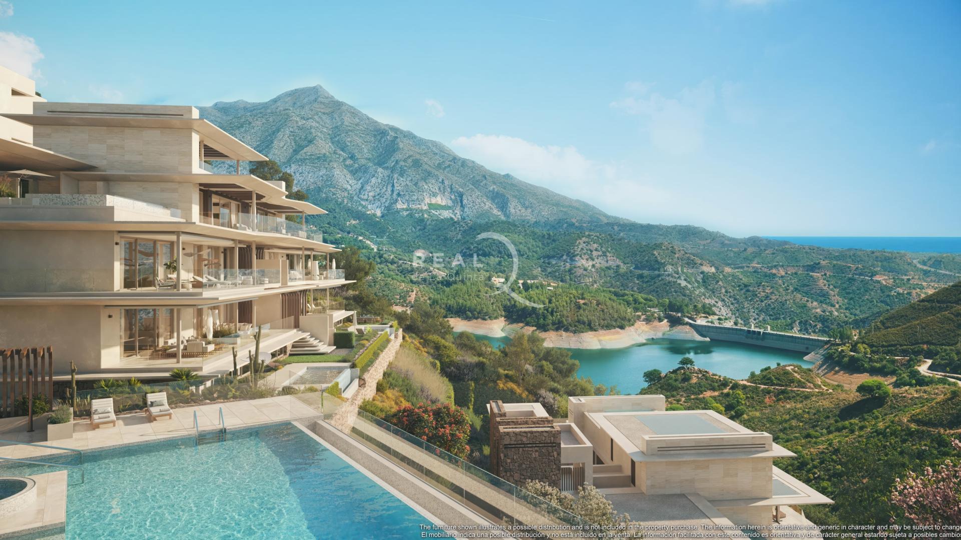 Mimosas Development with Views of the Sea, the Lake of Istán and the La Concha Mountain Mimosas Development with Views of the Sea, the Lake of Istán and the La Concha Mountain