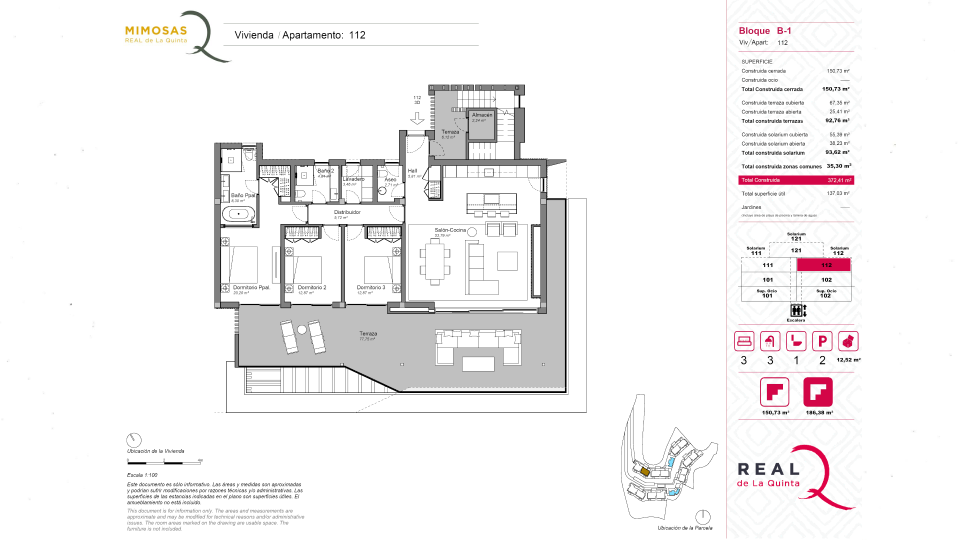 Floor plan living space