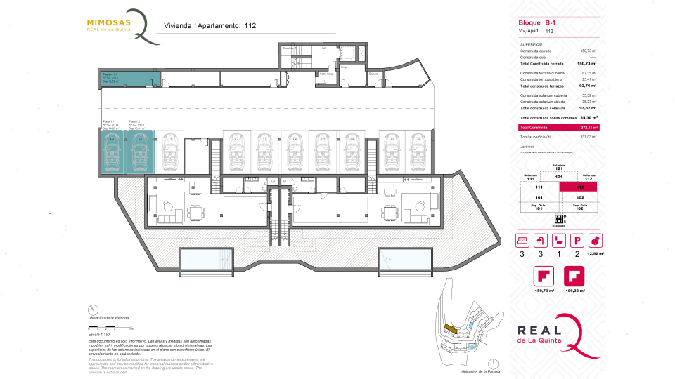 2 Parking Spaces and Storage Room