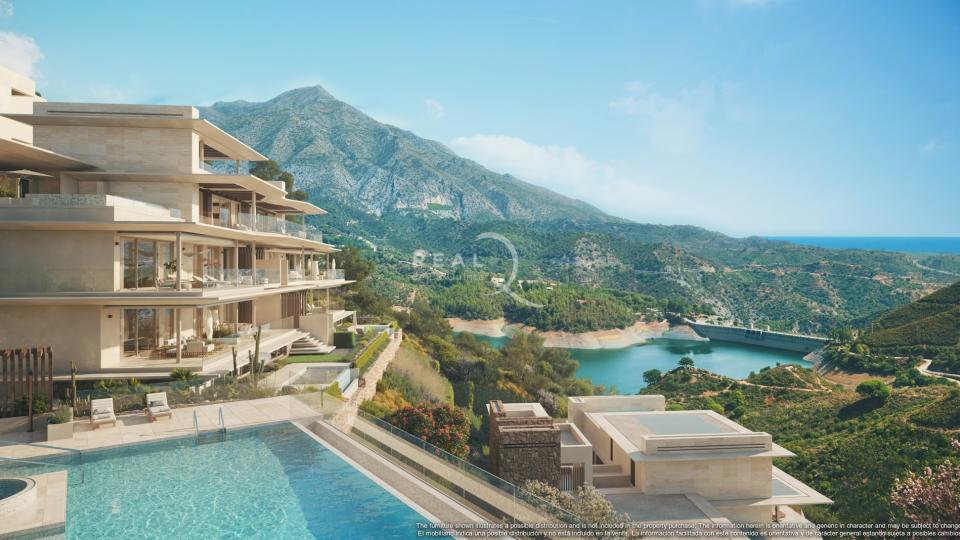 Mimosas Development with Views of the Sea, the Lake of Istán and the La Concha Mountain