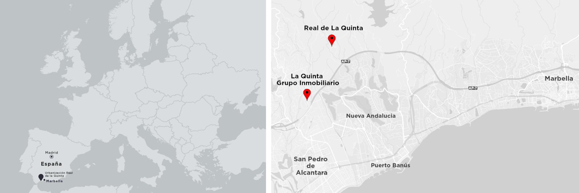 Map: La Quinta - Real de La Quinta