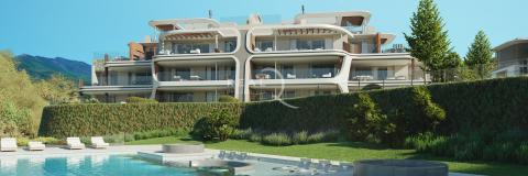 pool view of real de la quinta apartments